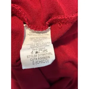 Lulus Red Long Sleeve Bodycon Mini Dress D11947HRL Size Small thumbnail 4