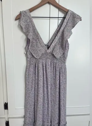 Lush ruffle dress thumbnail 4