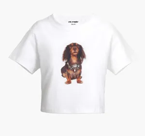 Urban Outfitters En Route dachshund crop top thumbnail 1