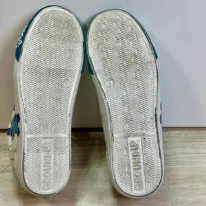 Disney Ground Up Lilo and Stitch Scrump Ohana White Glitter Sneakers Womens 9 thumbnail 13