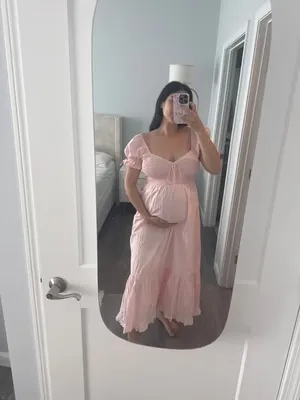 The Worth Collective - Holdyn 100% Cotton Dress Pink thumbnail 6