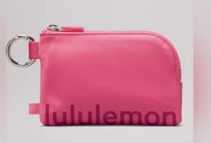 Lululemon Athletica Pink Zipper Pouch thumbnail 2