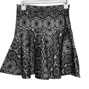 Paper Crane Womens Lace Skater Mini Skirt Coquette Whimsigoth Floral Sz Small thumbnail 3