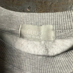 Nuuds Heather Gray Boston Crewneck Sweatshirt Size L thumbnail 2
