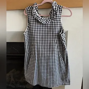 Tyler Boe Gingham Ruffle Neck Stella Dress thumbnail 2