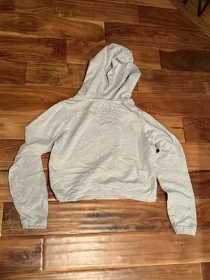 TCU cropped hoodie Gray thumbnail 3