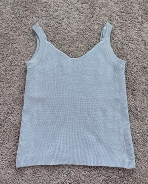 Love Bonito blue tank top thumbnail 1