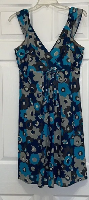 Patagonia Blue Floral Badoo Dress thumbnail 1