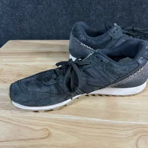 New Balance 696 Summer Utility Charcoal Grey Suede Sneakers WL696BY Womens 7 thumbnail 8
