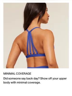Gymshark Minimal Sports Bra sz M thumbnail 6