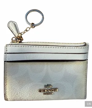 Coach Cream Leather Mini Skinny ID Case thumbnail 1