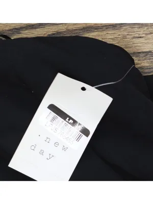 A New Day Strapless Smocked Bandeau Jumpsuit with Pockets 93534280 Black M thumbnail 5