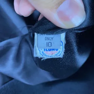 Vintage Calvin Klein Coat Womens 10 Black Wool Pea Coat Double Breasted Lined‎ thumbnail 7