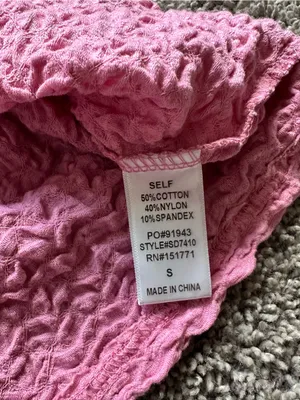 Le Lis Pink Textured Sleeveless Mini Dress thumbnail 5