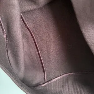 lululemon Scuba Long-Sleeve Dress Size 10 Espresso Brown Fleece Sweatshirt NWOT thumbnail 7