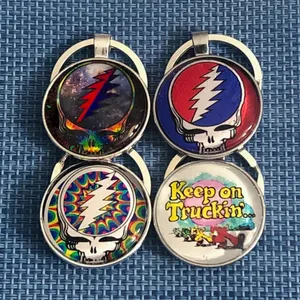Grateful Dead Keychains SPACE YOUR FACE KEYCHAIN Custom Made BUYITWHENFOUND thumbnail 14