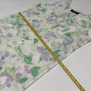 Sag Harbor Midi Dress Sz 6P 6 Petite Pastel Floral Sleeveless Tie Back thumbnail 10