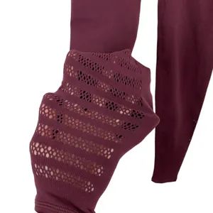 Lululemon Maroon 7/8‎ High Rise Leggings 6 Athleisure Workout Yoga thumbnail 4