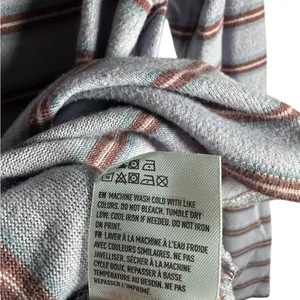 American Eagle Women’s Striped Long Sleeve Top XS Purple Soft Stretch‎ Casual thumbnail 7