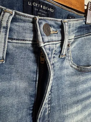 Lucky Brand High-Rise Skinny Bridgette Jeans Size 4/27 thumbnail 3