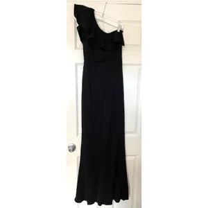 Show Me Your Mumu Floretine Maxi One Strap Maxi Dress Black Size Small NEW thumbnail 3