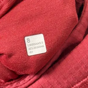 Lululemon‎ V Waist Yoga Tight 25" Grid Texture Leggings Size 8 Vintage Rose thumbnail 3