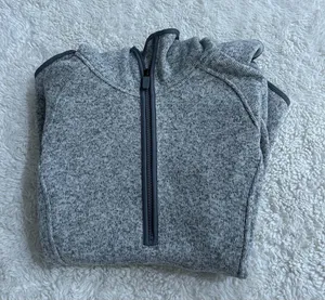 Lululemon Women Fleece & Thank You Pullover Heather Grey 4 Yoga Athleisure Luxe thumbnail 1