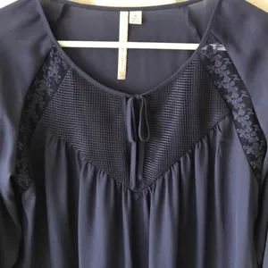 LC Lauren Conrad babydoll peasant blouse thumbnail 3