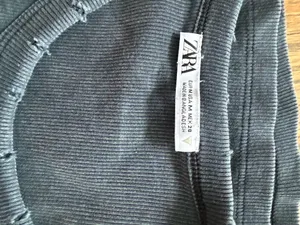 Zara Distressed Seam Tank Top thumbnail 3