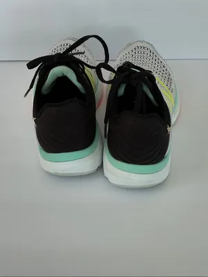 New Balance Women's Running Shoes - White, Black & Neon Yellow Accents thumbnail 5