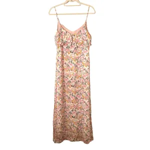 JOIE Hydeia Garden Floral Silk‎ Maxi Dress Sz Medium thumbnail 3