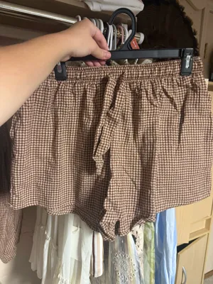 Brown Gingham Set Size L thumbnail 4