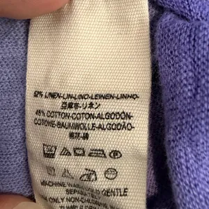 We The Free purple ombre slouchy linen-cotton top thumbnail 10