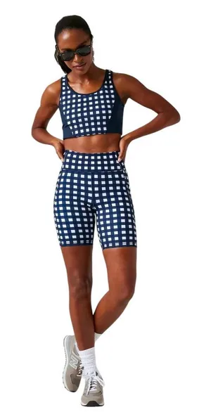Tuckernuck Tnuck Sport Trellis Compression Bike Shorts in Midnight Small New thumbnail 1
