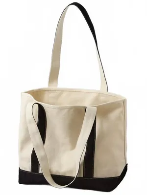AE Off-Duty Girl Dinner Tote Bag American Eagle NWT Natural thumbnail 3