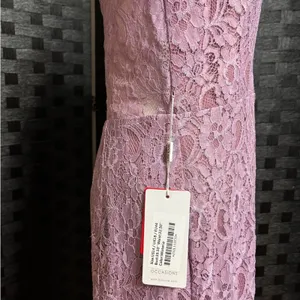 NWT JJ's House Lace Full Length Dress Womens 14 Wisteria Formal‎ Wedding Event thumbnail 4