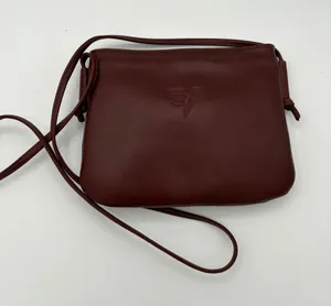Women’s Vicosta Rust Red Leather Crossbody Purse thumbnail 1