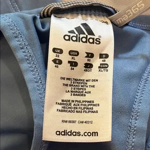 Adidas Clima365 Light Blue Sports Bra Top for Performance and Style thumbnail 12