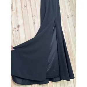 NWT Lulus All For The Romance Black Backless Mermaid Maxi Dress Whimsigoth Sz XS thumbnail 5