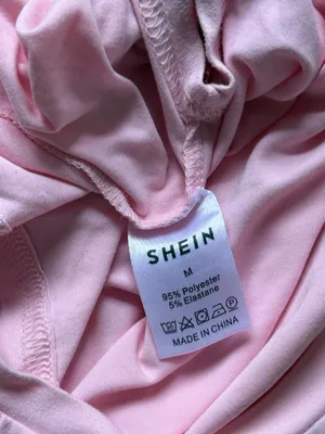 Pink Shein Cropped Shirt thumbnail 3