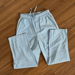 Amazon Essentials Blue Striped Pants thumbnail 1