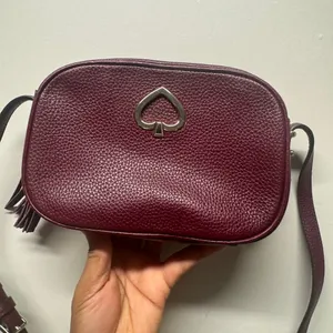 Kate Spade Burgandy Crossbody Bag thumbnail 4