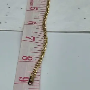 18K gold plated chain bracelet thumbnail 5