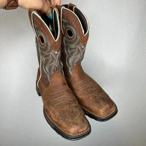Durango Maverick Women's‎ Western Brown Leather Waterproof Cowboy Boots Size 6M thumbnail 2