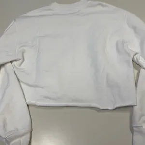 TNA Women's White Cropped Fleece Sweatshirt: Size Small thumbnail 9