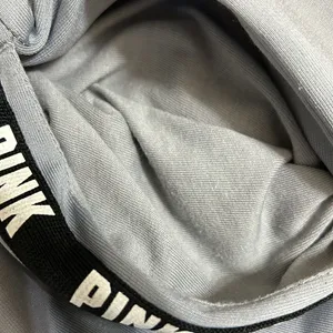 Pink Victoria’s Secret Gray High waist Track Pants(Size Small) thumbnail 10