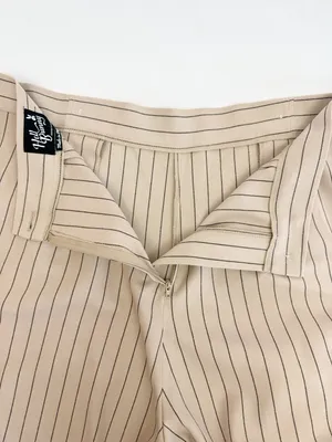 Hell Bunny 30s 40s Caspian Beige Stripe Swing Sailor Trousers Retro Pinup thumbnail 9