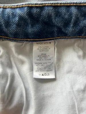 Arula Women's Light Wash Distressed Wide Leg Denim Jeans - Size 18 thumbnail 13