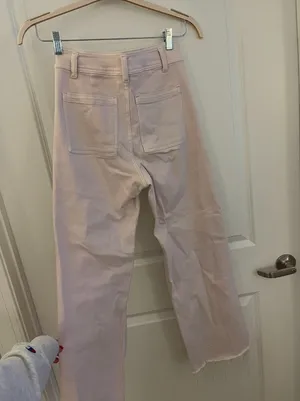 Miou Muse Straight Wide Leg Denim Pants thumbnail 4