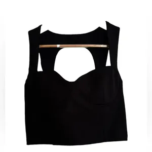 Zara Black Bustier top EUC thumbnail 2